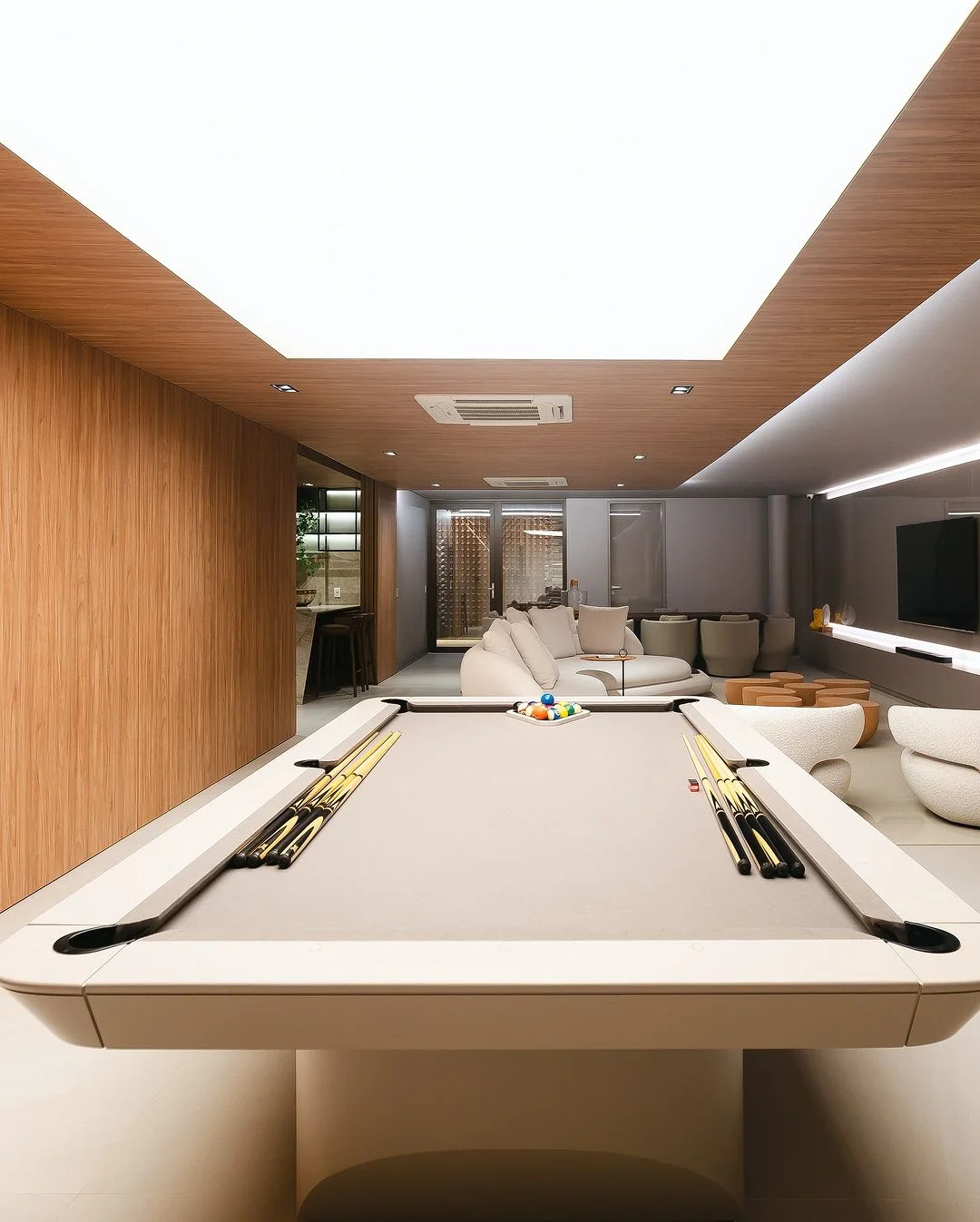 Detalhe de ambiente interno projetado pela Hellon Arquitetura